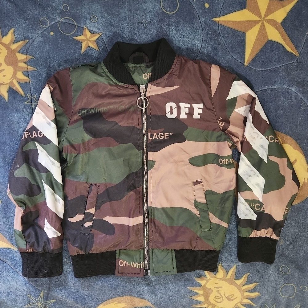 Off-White Field Kids Camo Jacket